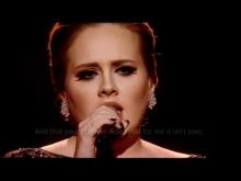 Embedded thumbnail for Adele - Someone like you